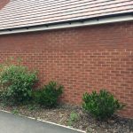 Chameleon Domestic Brick Tinting Services Disguising Mortar Banding Newport Before
