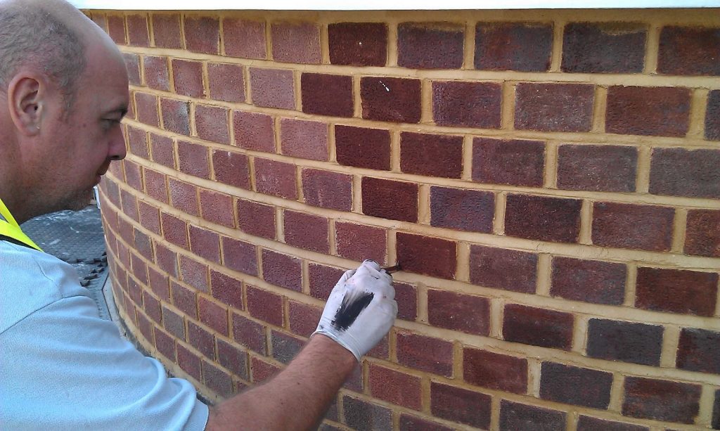 Chameleon Brick Services Ltd Brick Tinting Experts Brick Dyeing Southampton UK